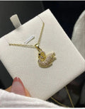 Swan necklace 🦢