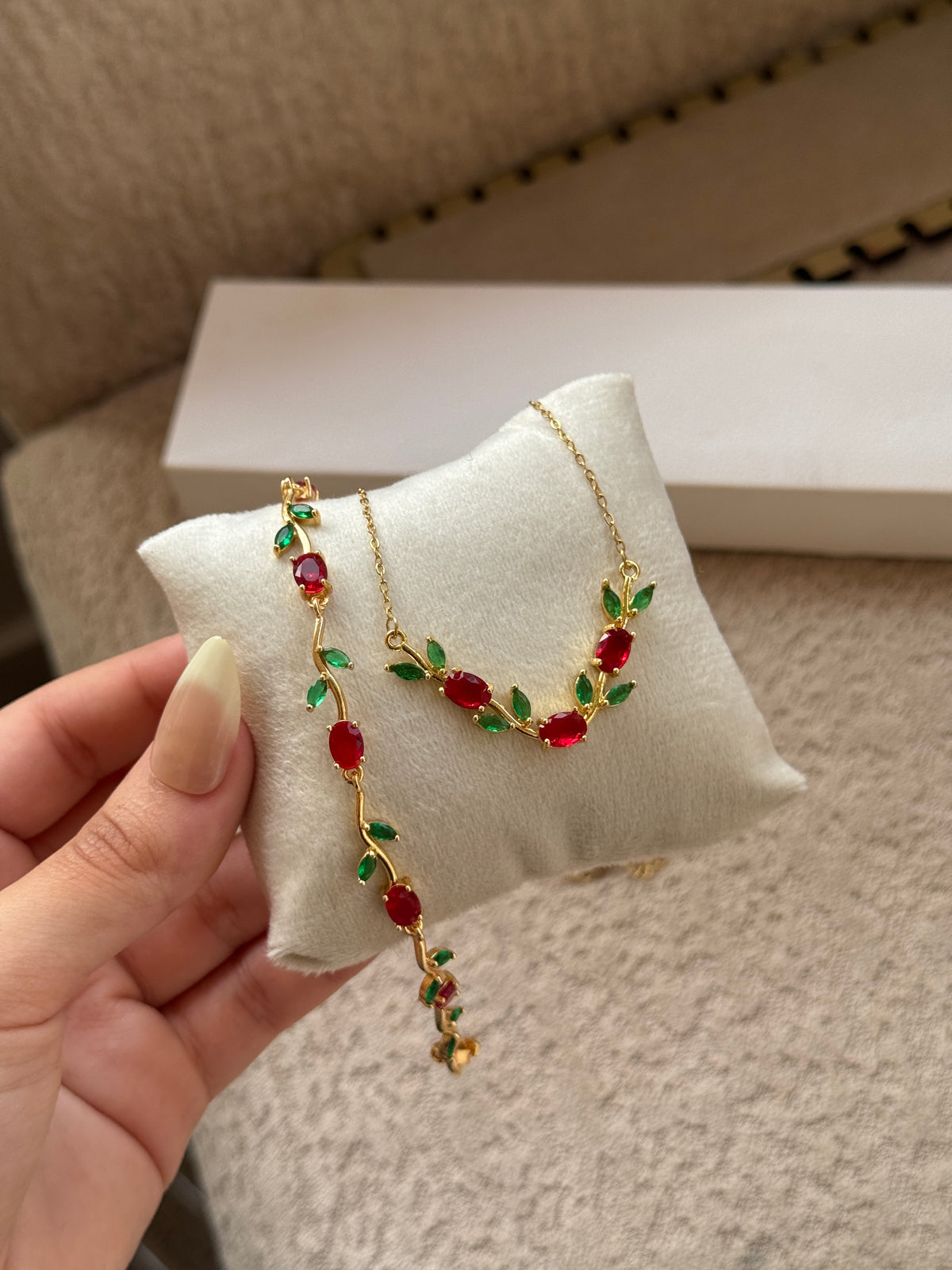 Red flower set♥️
