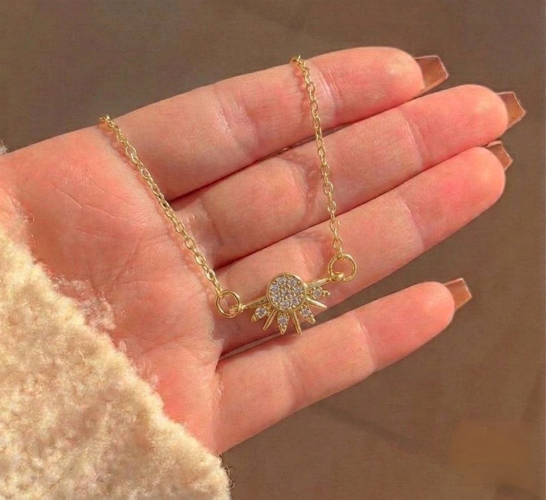 Sun necklace