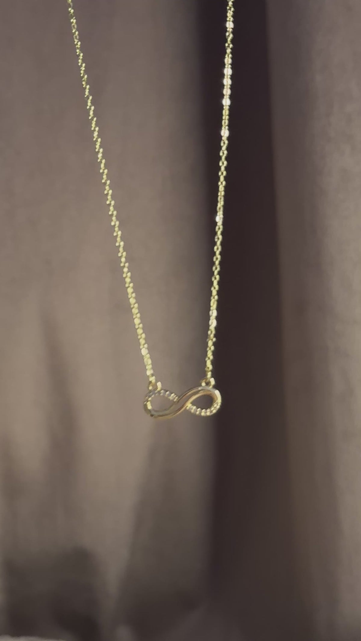 Infinity necklace
